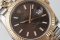 Datejust 126331 41mm VSF Brown/Stick on Jub RG/SS Bracelet VS3235 Super Clone Datejust 126331 41mm VSF Brown/Stick on Jub RG/SS Bracelet VS3235 Super Clone