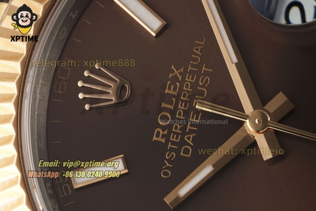 Datejust 126331 41mm VSF Brown/Stick on Jub RG/SS Bracelet VS3235 Super Clone Datejust 126331 41mm VSF Brown/Stick on Jub RG/SS Bracelet VS3235 Super Clone