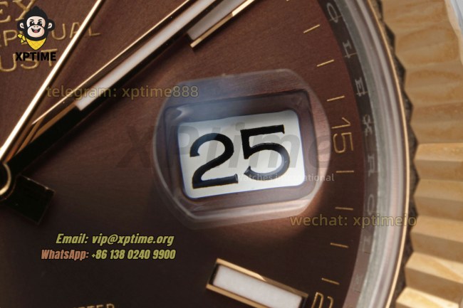 Datejust 126331 41mm VSF Brown/Stick on Jub RG/SS Bracelet VS3235 Super Clone Datejust 126331 41mm VSF Brown/Stick on Jub RG/SS Bracelet VS3235 Super Clone