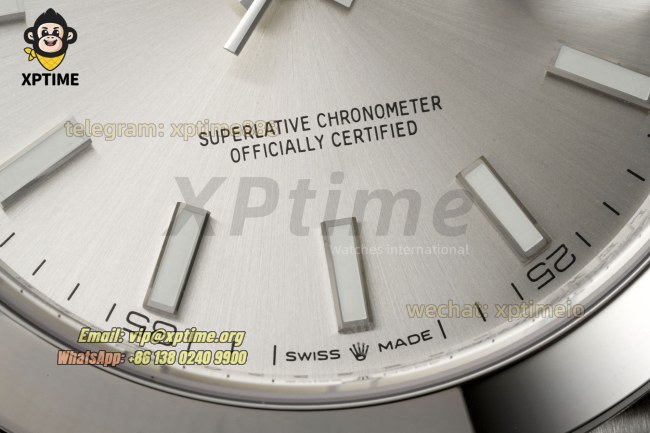 Datejust 126300 41mm VSF Silver/Stick on Jub SS/SS Bracelet VS3235 Super Clone Datejust 126300 41mm VSF Silver/Stick on Jub SS/SS Bracelet VS3235 Super Clone
