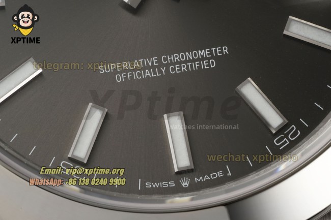 Datejust 126300 41mm VSF Gray/Stick on Oys SS/SS Bracelet VS3235 Super Clone Datejust 126300 41mm VSF Gray/Stick on Oys SS/SS Bracelet VS3235 Super Clone