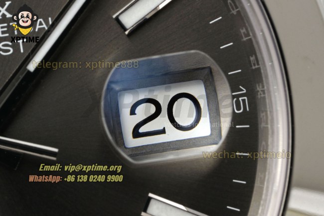 Datejust 126300 41mm VSF Gray/Stick on Oys SS/SS Bracelet VS3235 Super Clone Datejust 126300 41mm VSF Gray/Stick on Oys SS/SS Bracelet VS3235 Super Clone