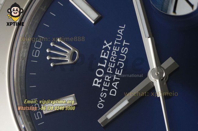 Datejust 126300 41mm VSF Blue/Stick on Oys SS/SS Bracelet VS3235 Super Clone Datejust 126300 41mm VSF Blue/Stick on Oys SS/SS Bracelet VS3235 Super Clone