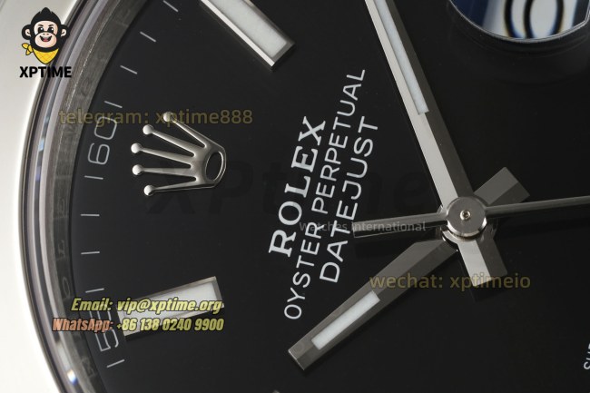 Datejust 126300 41mm VSF Black/Stick on Oys SS/SS Bracelet VS3235 Super Clone Datejust 126300 41mm VSF Black/Stick on Oys SS/SS Bracelet VS3235 Super Clone