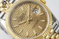 Datejust 126233 36mm VSF Champagne Textured/Stick on Jub YG/SS Bracelet VS3235 Super Clone Datejust 126233 36mm VSF Champagne Textured/Stick on Jub YG/SS Bracelet VS3235 Super Clone