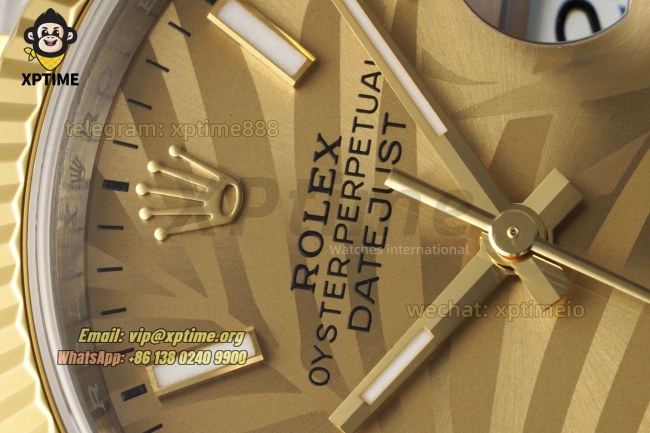 Datejust 126233 36mm VSF Palm Motif/Stick on Jub YG/SS Bracelet VS3235 Super Clone Datejust 126233 36mm VSF Palm Motif/Stick on Jub YG/SS Bracelet VS3235 Super Clone