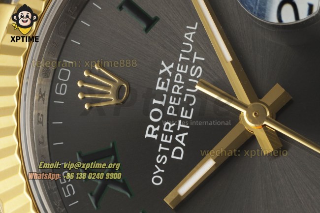 Datejust 126233 36mm VSF Gray/Roman on Jub YG/SS Bracelet VS3235 Super Clone Datejust 126233 36mm VSF Gray/Roman on Jub YG/SS Bracelet VS3235 Super Clone