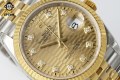 Datejust 126233 36mm VSF Champagne Textured/Diamond on Jub YG/SS Bracelet VS3235 Super Clone Datejust 126233 36mm VSF Champagne Textured/Diamond on Jub YG/SS Bracelet VS3235 Super Clone