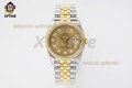 Datejust 126283 36mm VSF Champagne Textured/Diamond on Jub YG/SS Bracelet VS3235 Super Clone Datejust 126283 36mm VSF Champagne Textured/Diamond on Jub YG/SS Bracelet VS3235 Super Clone