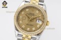 Datejust 126283 36mm VSF Champagne Textured/Diamond on Jub YG/SS Bracelet VS3235 Super Clone Datejust 126283 36mm VSF Champagne Textured/Diamond on Jub YG/SS Bracelet VS3235 Super Clone