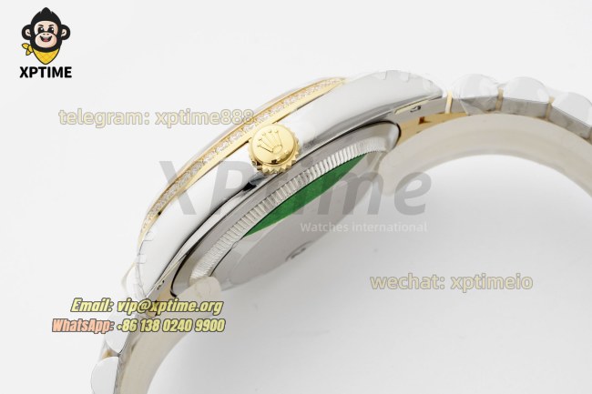Datejust 126283 36mm VSF Champagne Textured/Diamond on Jub YG/SS Bracelet VS3235 Super Clone Datejust 126283 36mm VSF Champagne Textured/Diamond on Jub YG/SS Bracelet VS3235 Super Clone