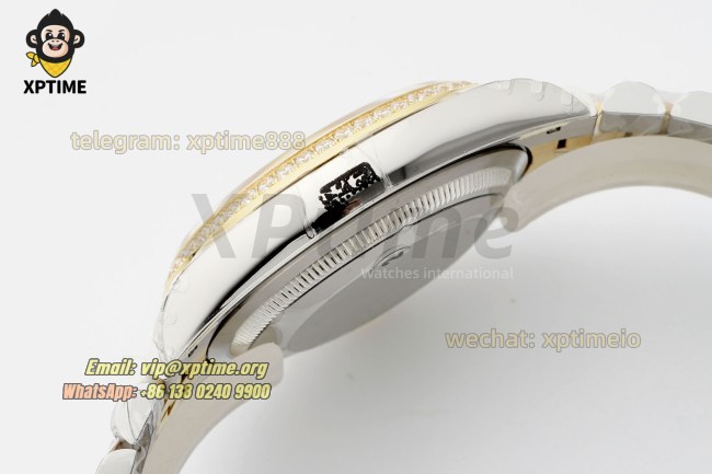 Datejust 126283 36mm VSF Champagne Textured/Diamond on Jub YG/SS Bracelet VS3235 Super Clone Datejust 126283 36mm VSF Champagne Textured/Diamond on Jub YG/SS Bracelet VS3235 Super Clone