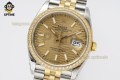 Datejust 126283 36mm VSF Champagne Textured/Stick on Jub YG/SS Bracelet VS3235 Super Clone Datejust 126283 36mm VSF Champagne Textured/Stick on Jub YG/SS Bracelet VS3235 Super Clone