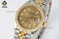 Datejust 126283 36mm VSF Champagne Textured/Stick on Jub YG/SS Bracelet VS3235 Super Clone Datejust 126283 36mm VSF Champagne Textured/Stick on Jub YG/SS Bracelet VS3235 Super Clone