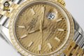 Datejust 126283 36mm VSF Champagne Textured/Stick on Jub YG/SS Bracelet VS3235 Super Clone Datejust 126283 36mm VSF Champagne Textured/Stick on Jub YG/SS Bracelet VS3235 Super Clone
