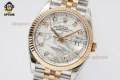 Datejust 126231 36mm VSF Silver Palm Motif/Diamond on Jub RG/SS Bracelet VS3235 Super Clone Datejust 126231 36mm VSF Silver Palm Motif/Diamond on Jub RG/SS Bracelet VS3235 Super Clone