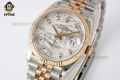 Datejust 126231 36mm VSF Silver Palm Motif/Diamond on Jub RG/SS Bracelet VS3235 Super Clone Datejust 126231 36mm VSF Silver Palm Motif/Diamond on Jub RG/SS Bracelet VS3235 Super Clone
