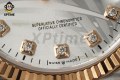 Datejust 126231 36mm VSF Silver Palm Motif/Diamond on Jub RG/SS Bracelet VS3235 Super Clone Datejust 126231 36mm VSF Silver Palm Motif/Diamond on Jub RG/SS Bracelet VS3235 Super Clone