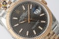 Datejust 126231 36mm VSF Gray Textured/Stick on Jub RG/SS Bracelet VS3235 Super Clone Datejust 126231 36mm VSF Gray Textured/Stick on Jub RG/SS Bracelet VS3235 Super Clone