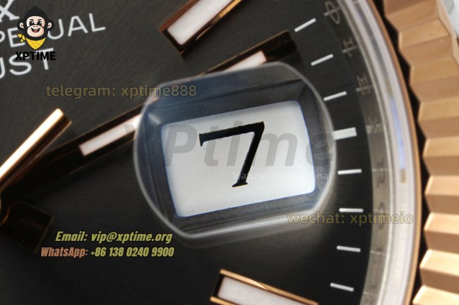 Datejust 126231 36mm VSF Gray/Stick on Jub RG/SS Bracelet VS3235 Super Clone Datejust 126231 36mm VSF Gray/Stick on Jub RG/SS Bracelet VS3235 Super Clone