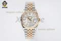 Datejust 126231 36mm VSF Silver Palm Motif/Stick on Jub RG/SS Bracelet VS3235 Super Clone Datejust 126231 36mm VSF Silver Palm Motif/Stick on Jub RG/SS Bracelet VS3235 Super Clone