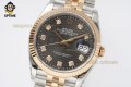 Datejust 126231 36mm VSF Gray Textured/Diamond on Jub RG/SS Bracelet VS3235 Super Clone Datejust 126231 36mm VSF Gray Textured/Diamond on Jub RG/SS Bracelet VS3235 Super Clone