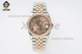 Datejust 126281 36mm VSF Rose Gold/Roman on Jub RG/SS Bracelet VS3235 Super Clone Datejust 126281 36mm VSF Rose Gold/Roman on Jub RG/SS Bracelet VS3235 Super Clone