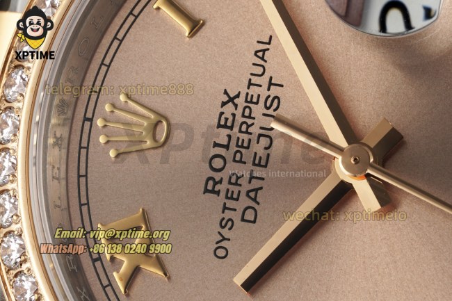 Datejust 126281 36mm VSF Rose Gold/Roman on Jub RG/SS Bracelet VS3235 Super Clone Datejust 126281 36mm VSF Rose Gold/Roman on Jub RG/SS Bracelet VS3235 Super Clone