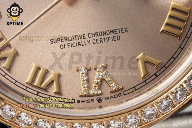 Datejust 126281 36mm VSF Rose Gold/Roman on Jub RG/SS Bracelet VS3235 Super Clone Datejust 126281 36mm VSF Rose Gold/Roman on Jub RG/SS Bracelet VS3235 Super Clone
