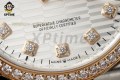 Datejust 126281 36mm VSF White Textured/Diamond on Jub RG/SS Bracelet VS3235 Super Clone Datejust 126281 36mm VSF White Textured/Diamond on Jub RG/SS Bracelet VS3235 Super Clone