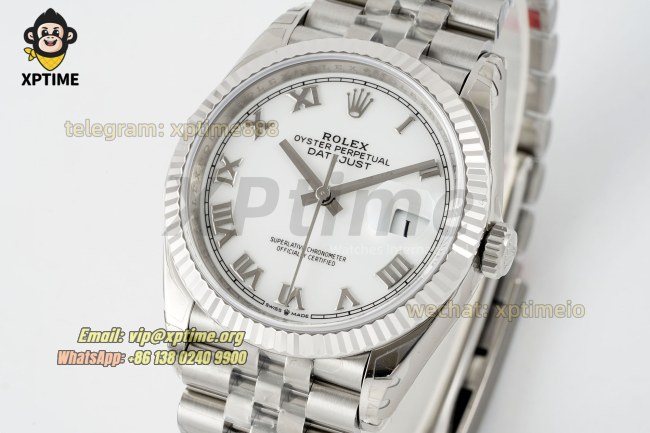 Datejust 126234 36mm VSF White/Roman on Jub SS/SS Bracelet VS3235 Super Clone Datejust 126234 36mm VSF White/Roman on Jub SS/SS Bracelet VS3235 Super Clone