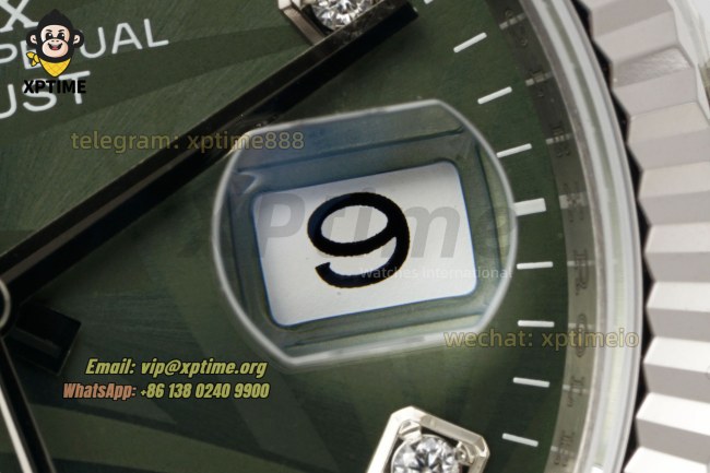 Datejust 126234 36mm VSF Green Palm Motif/Diamond on Jub SS/SS Bracelet VS3235 Super Clone Datejust 126234 36mm VSF Green Palm Motif/Diamond on Jub SS/SS Bracelet VS3235 Super Clone