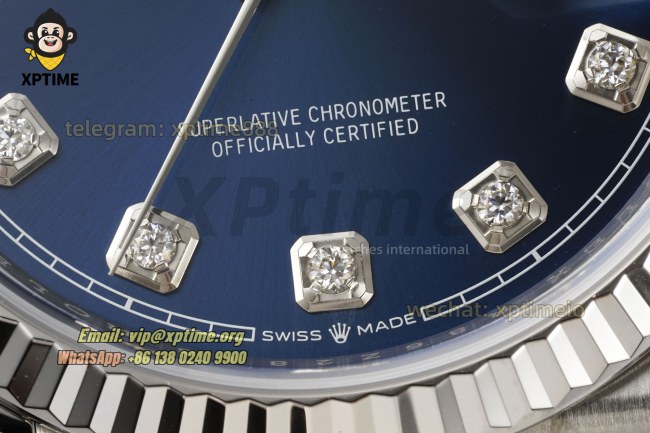 Datejust 126234 36mm VSF Blue/Diamond on Jub SS/SS Bracelet VS3235 Super Clone Datejust 126234 36mm VSF Blue/Diamond on Jub SS/SS Bracelet VS3235 Super Clone