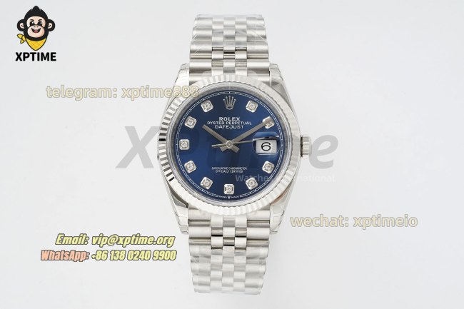 Datejust 126234 36mm VSF Blue/Diamond on Jub SS/SS Bracelet VS3235 Super Clone Datejust 126234 36mm VSF Blue/Diamond on Jub SS/SS Bracelet VS3235 Super Clone