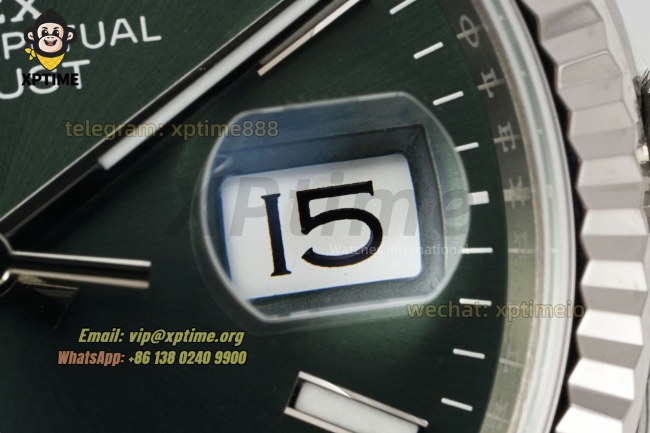 Datejust 126234 36mm VSF Green/Stick on Jub SS/SS Bracelet VS3235 Super Clone Datejust 126234 36mm VSF Green/Stick on Jub SS/SS Bracelet VS3235 Super Clone