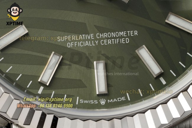 Datejust 126234 36mm VSF Green Palm Motif/Stick on Jub SS/SS Bracelet VS3235 Super Clone Datejust 126234 36mm VSF Green Palm Motif/Stick on Jub SS/SS Bracelet VS3235 Super Clone