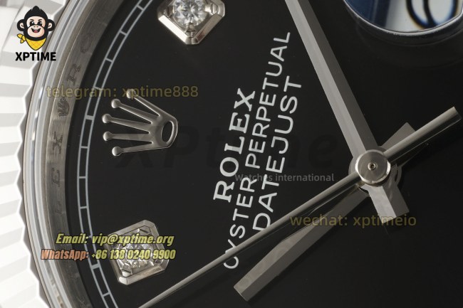Datejust 126234 36mm VSF Black/Diamond on Jub SS/SS Bracelet VS3235 Super Clone Datejust 126234 36mm VSF Black/Diamond on Jub SS/SS Bracelet VS3235 Super Clone
