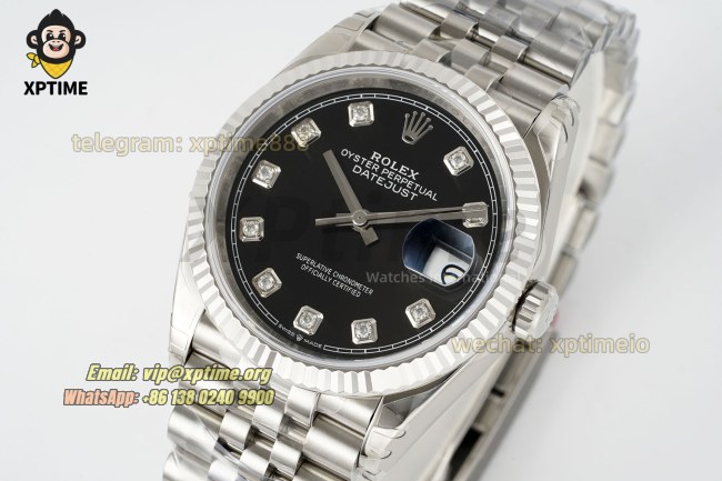 Datejust 126234 36mm VSF Black/Diamond on Jub SS/SS Bracelet VS3235 Super Clone Datejust 126234 36mm VSF Black/Diamond on Jub SS/SS Bracelet VS3235 Super Clone