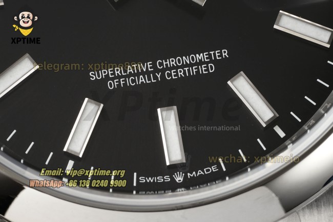 Datejust 126200 36mm VSF Black/Stick on Oys SS/SS Bracelet VS3235 Super Clone Datejust 126200 36mm VSF Black/Stick on Oys SS/SS Bracelet VS3235 Super Clone