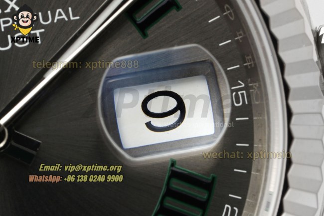 Datejust 126200 36mm VSF Gray/Roman on Oys SS/SS Bracelet VS3235 Super Clone Datejust 126200 36mm VSF Gray/Roman on Oys SS/SS Bracelet VS3235 Super Clone