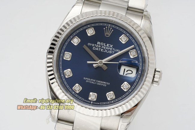 Datejust 126234 36mm VSF Blue/Diamond on Oys SS/SS Bracelet VS3235 Super Clone Datejust 126234 36mm VSF Blue/Diamond on Oys SS/SS Bracelet VS3235 Super Clone