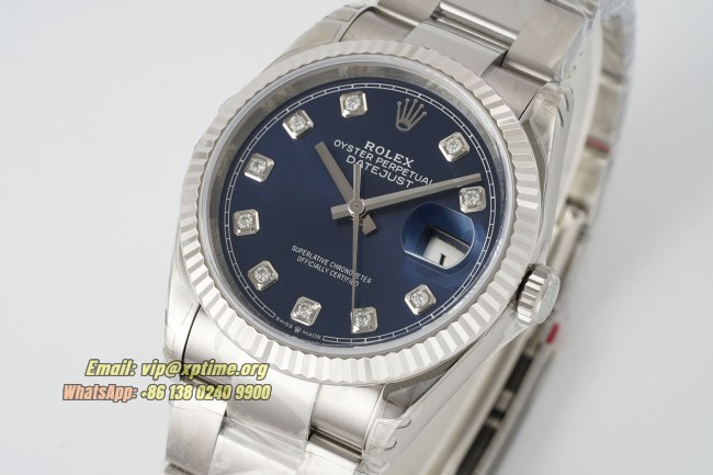 Datejust 126234 36mm VSF Blue/Diamond on Oys SS/SS Bracelet VS3235 Super Clone Datejust 126234 36mm VSF Blue/Diamond on Oys SS/SS Bracelet VS3235 Super Clone