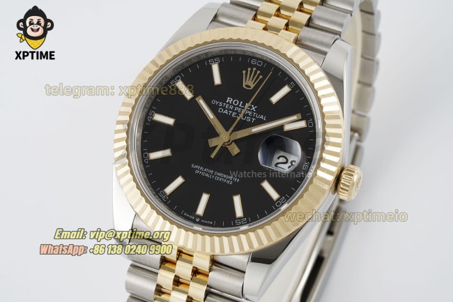 Datejust 126333 41mm 3EF Black/Stick on Jub YG/SS Bracelet VR3235 (Weighted) Datejust 126333 41mm 3EF Black/Stick on Jub YG/SS Bracelet VR3235 (Weighted)