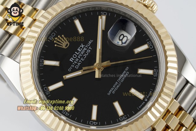 Datejust 126333 41mm 3EF Black/Stick on Jub YG/SS Bracelet VR3235 (Weighted) Datejust 126333 41mm 3EF Black/Stick on Jub YG/SS Bracelet VR3235 (Weighted)