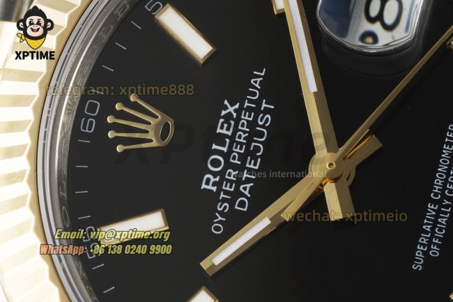 Datejust 126333 41mm 3EF Black/Stick on Jub YG/SS Bracelet VR3235 (Weighted) Datejust 126333 41mm 3EF Black/Stick on Jub YG/SS Bracelet VR3235 (Weighted)