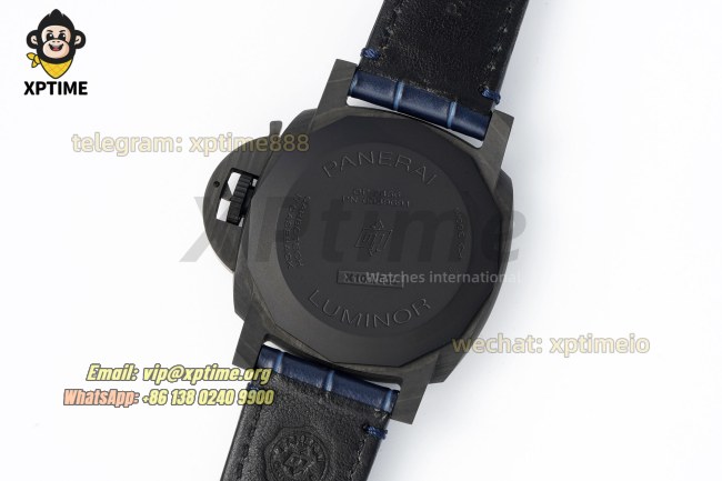 Luminor Marina PAM1664 44mm VSF Blue/Stick Numeral on FC/LE Strap P9010 Super Clone Luminor Marina PAM1664 44mm VSF Blue/Stick Numeral on FC/LE Strap P9010 Super Clone