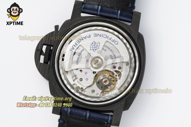 Luminor Marina PAM1664 44mm VSF Blue/Stick Numeral on FC/LE Strap P9010 Super Clone Luminor Marina PAM1664 44mm VSF Blue/Stick Numeral on FC/LE Strap P9010 Super Clone