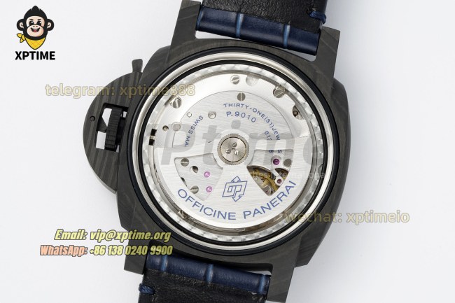 Luminor Marina PAM1664 44mm VSF Blue/Stick Numeral on FC/LE Strap P9010 Super Clone Luminor Marina PAM1664 44mm VSF Blue/Stick Numeral on FC/LE Strap P9010 Super Clone