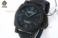 Luminor PAM1661 Carbotech Auto 44mm VSF Blue/Stick Numeral on FC/NY Strap P9010 Luminor PAM1661 Carbotech Auto 44mm VSF Blue/Stick Numeral on FC/NY Strap P9010
