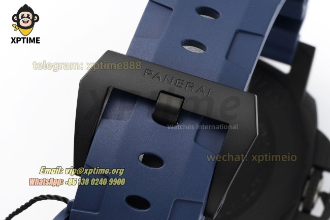 Submersible PAM1232 44mm VSF Blue/Dot on Carbon/RU Strap P900 Super Clone Submersible PAM1232 44mm VSF Blue/Dot on Carbon/RU Strap P900 Super Clone